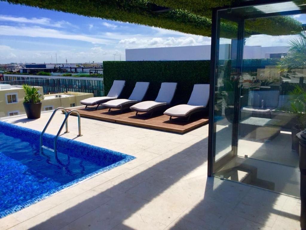 Luxury 5Th Avenue Menesse 32 Apartment Playa del Carmen Exterior photo